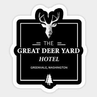 Deadly Premonition - Great Deer Yard Hotel Sticker